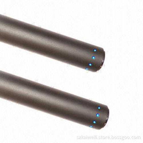 Rechargeable batteries with 5 battery power indicator lights